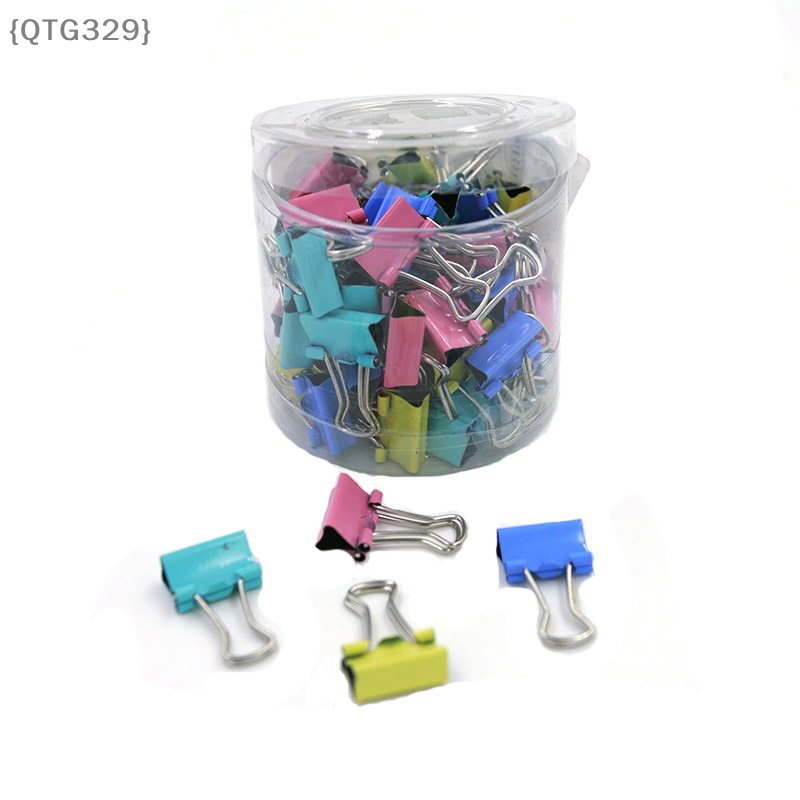Binder Clip Assorted - 【F2-QT329】60 Stück sortierte Mini-Binderklammern aus Metall