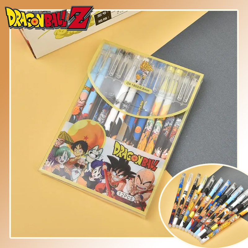 Office Supply Office Stationery Items - 12 Stück/Set Dragon Ball Gelstift Anime