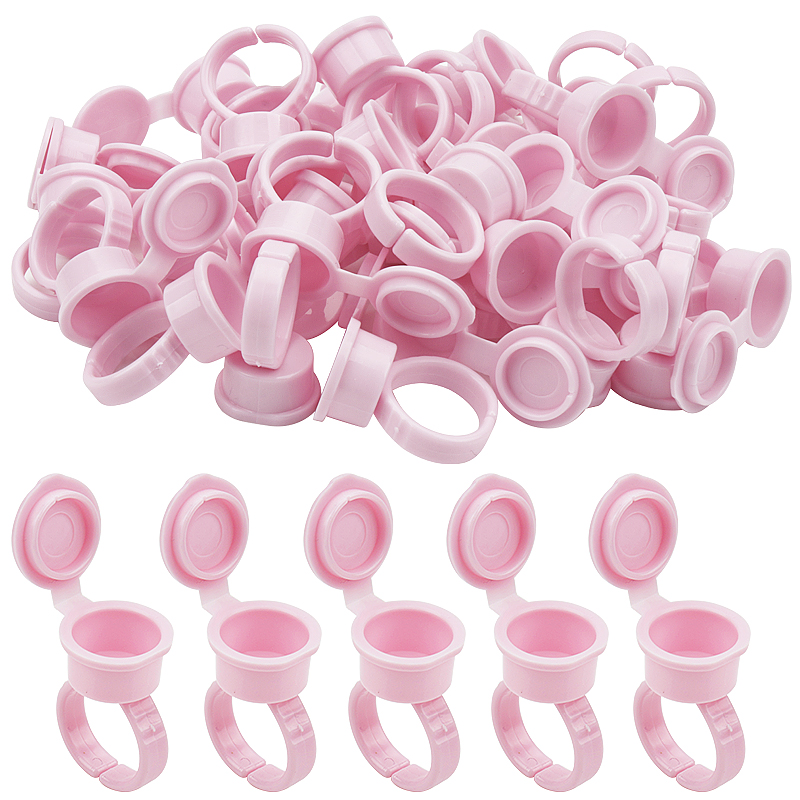 Calligraphy Ink Bottle - 50Pcs Wimpern Verlängerung Kleber Halter Container