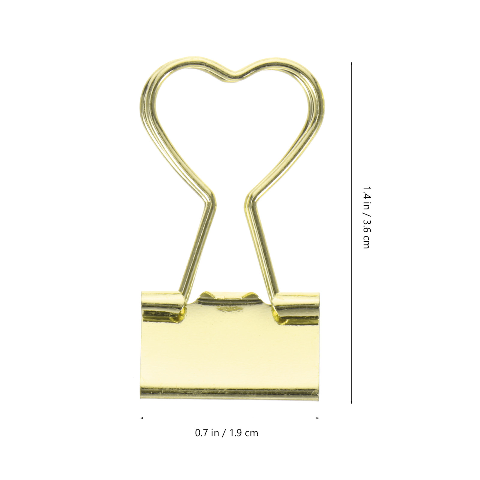10 Stück Herzförmige Büroklamm – Binder Clip Assorted Bewertung und Preis