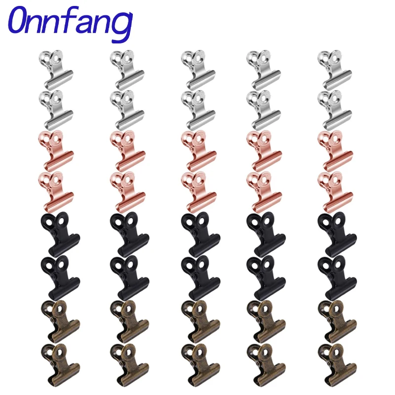 40/20PCS Set Mini 21x23mm Meta – Binder Clip Assorted Bewertung und Preis
