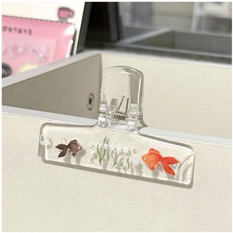 1 Stück transparente goldene F – Binder Clip Assorted Bewertung und Preis