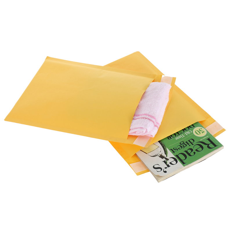 50PCS Kraft Papier Blase Maile – Letter Envelope Kraft Bewertung und Preis