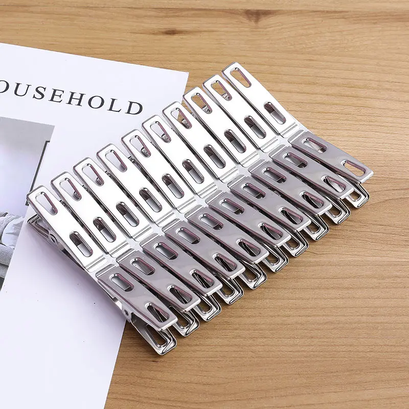 20 Stück Edelstahl-Wäscheklamm – Binder Clip Assorted Bewertung und Preis